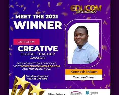 Creative Digital Teacher honored by EDUCOM AWARDS