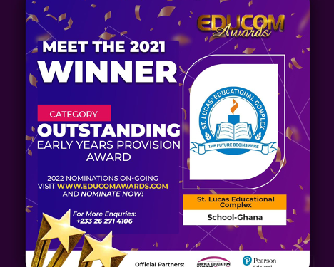 ST. Lucas Educational Complex Recognized for its efforts to provide high-quality early childhood education ST. Lucas Educational Complex Recognized for its efforts to provide high-quality early childhood education