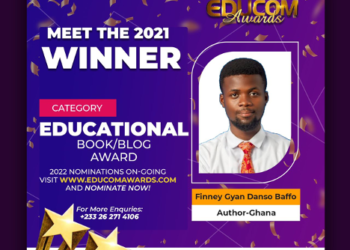 Coach and writer of ‘WASSCE SUCCESS BLUEPRINT’ honoured at EDUCOM AWARDS.